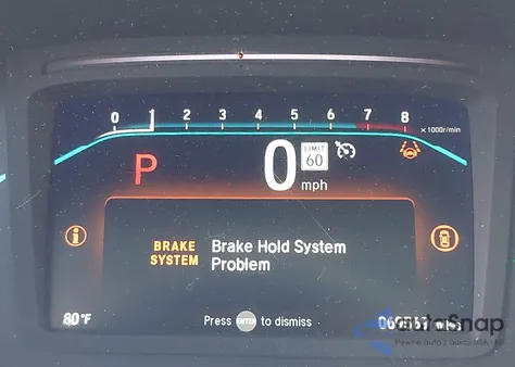 2023 Honda Odyssey Ex-L из США, поврежденный, VIN 5FNRL6H60PB035093